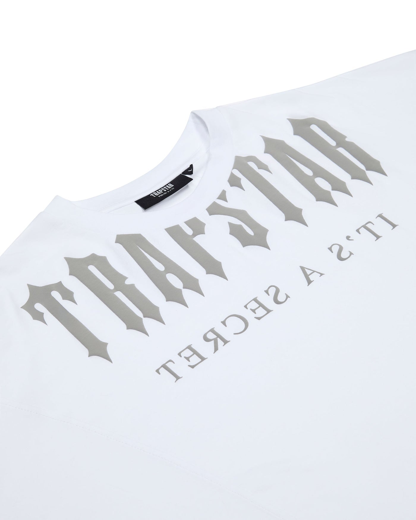 DECONSTRUCTED DECODED TEE - WHITE/GREY