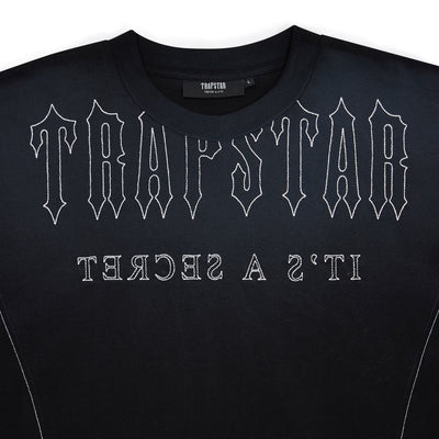 DECONSTRUCTED DECODED TEE - BLACK