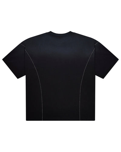 DECONSTRUCTED DECODED TEE - BLACK