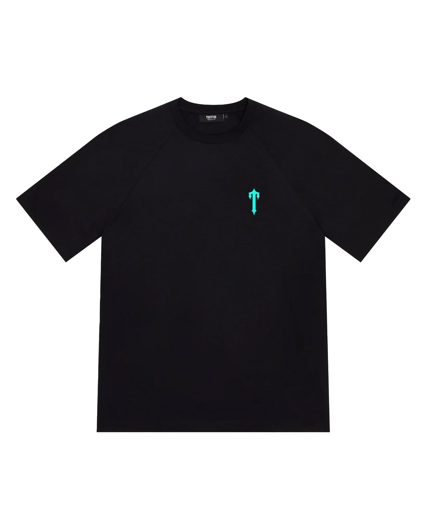 FOUNDATION PRINT TEE - BLACK/TEAL
