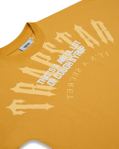 TRAPSTAR X COUGH SYRUP ARCH TEE - YELLOW*
