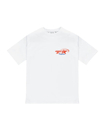 TS RACING TEE - WHITE*