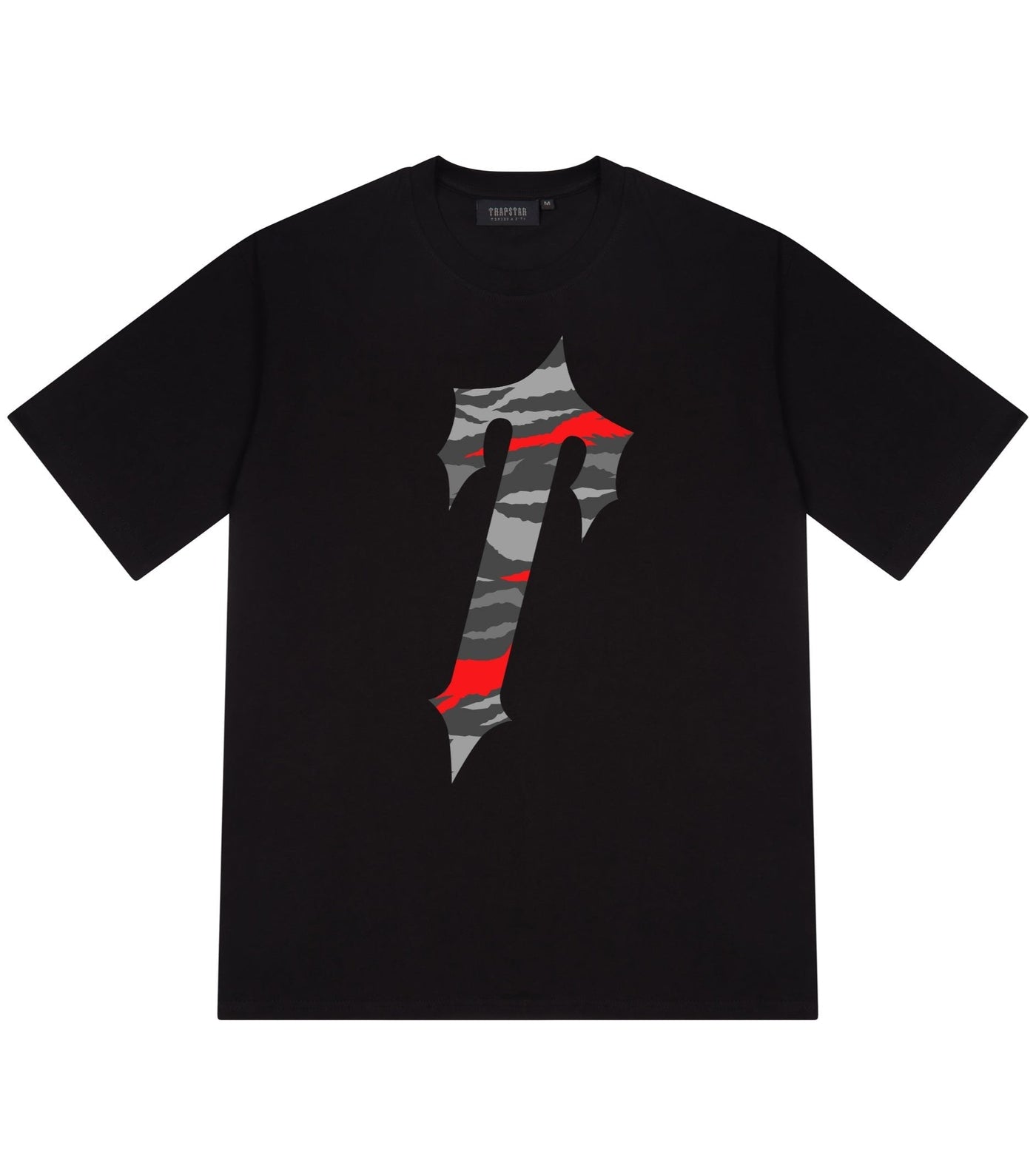 DECODED ALL TERRAIN TEE - BLACK/RED CAMO