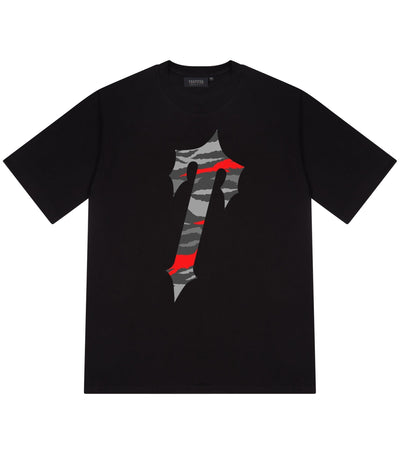 DECODED ALL TERRAIN TEE - BLACK/RED CAMO