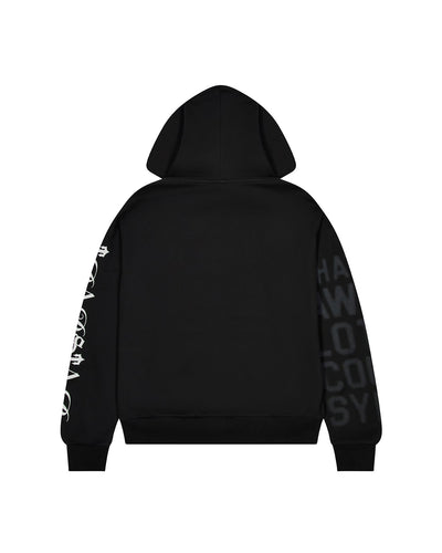 TRAPSTAR X COUGH SYRUP PUFF HOODIE - BLACK*