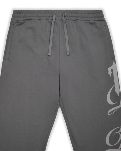 SCRIPT JOGGER - GREY*