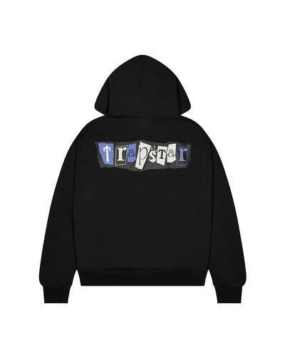 TRAPSTAR X COUGH SYRUP BENJAMIN FRANKLIN HOODIE - BLACK