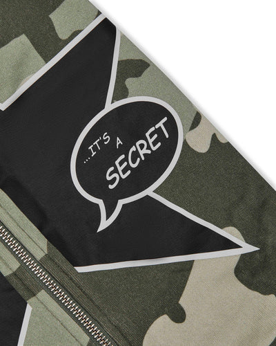 TS STAR CAMO HOODIE - GREEN*