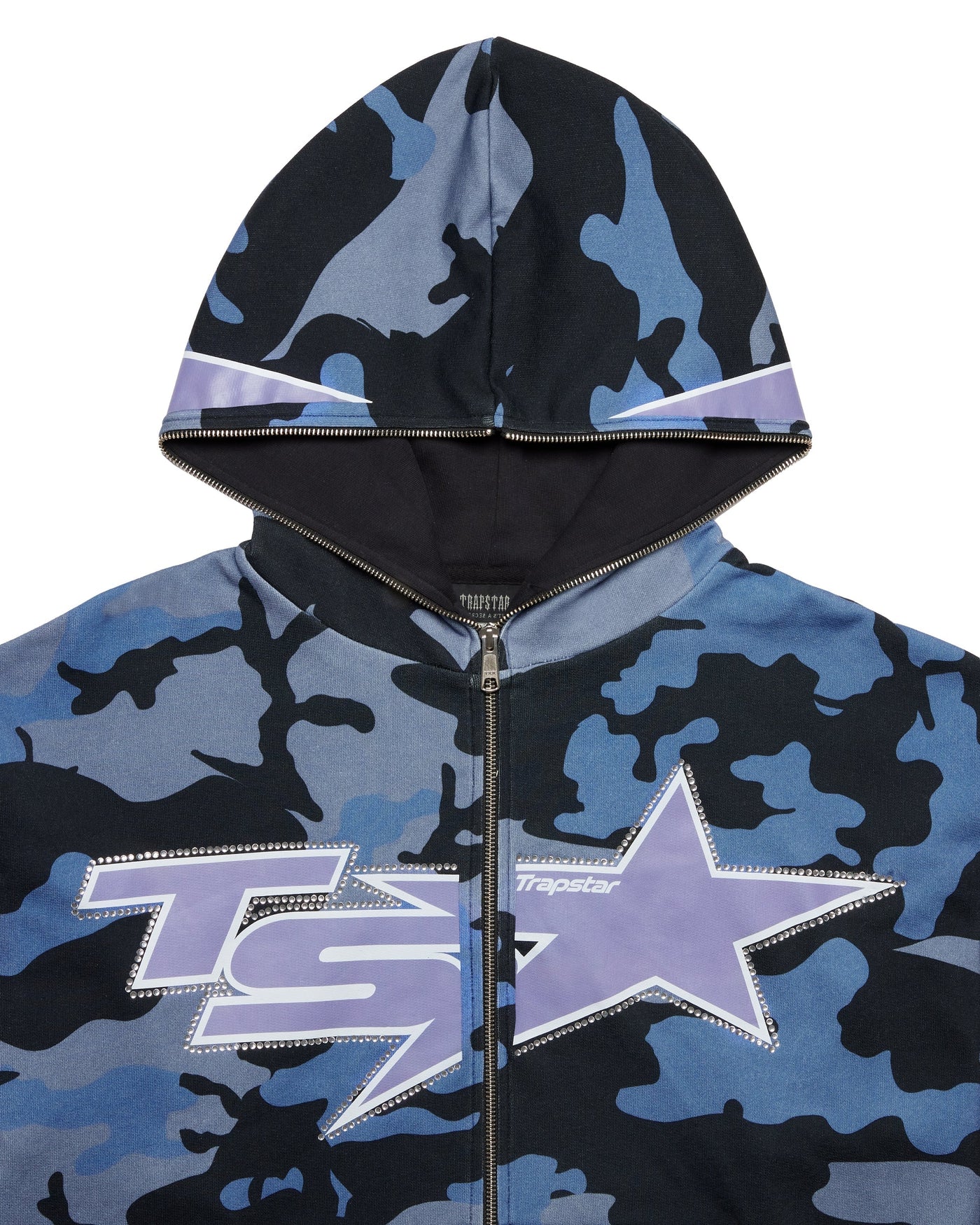 TS STAR CAMO HOODIE - BLUE*