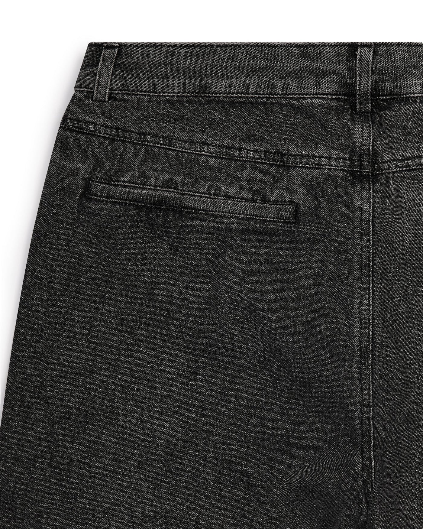 DENIM CARPENTER PANTS - GREY*