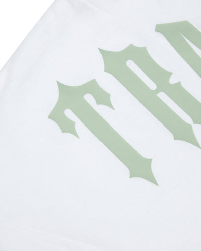 DECONSTRUCTED DECODED TEE - WHITE/MINT