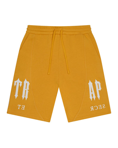 DECONSTRUCTED DECODED SHORTS - YELLOWIWHITE
