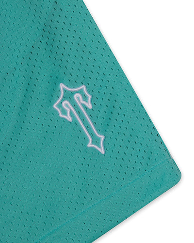 FOUNDATION BASKETBALL SHORTS - TEAL