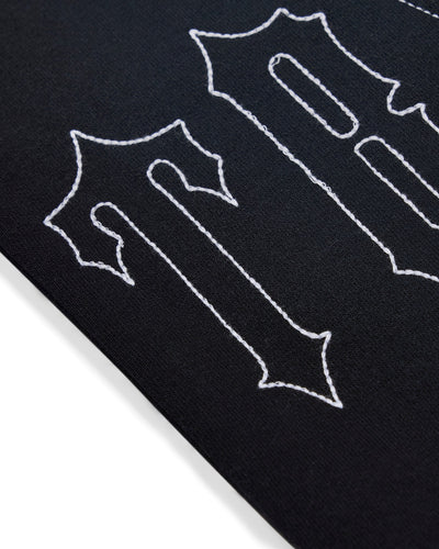 DECONSTRUCTED DECODED SHORTS - BLACK