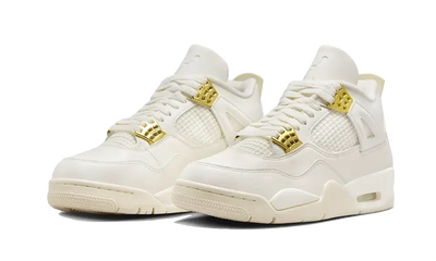 Air Jordan 4 Sail Metallic Gold