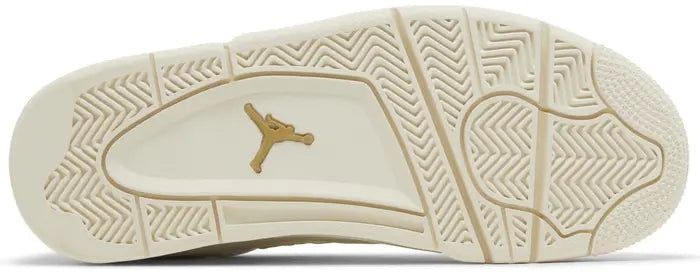Air Jordan 4 Sail Metallic Gold