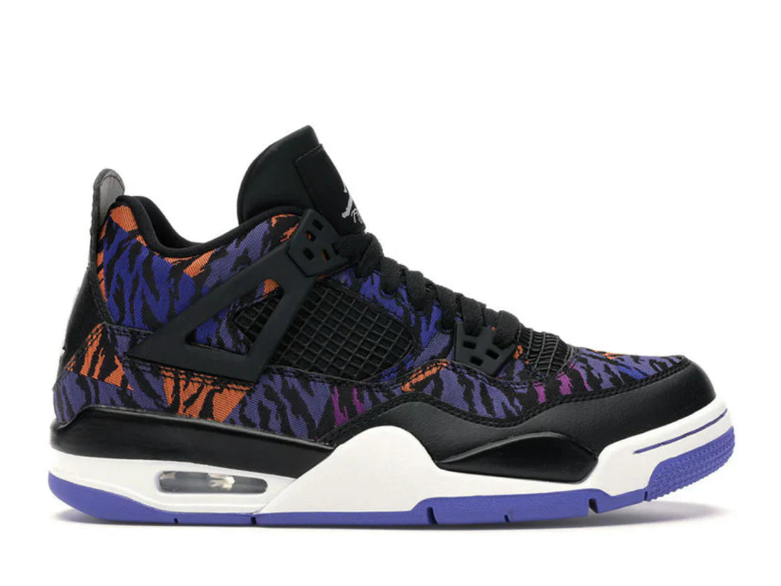 Air Jordan 4 Black Rush Violet