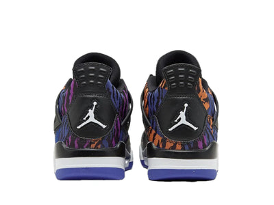 Air Jordan 4 Black Rush Violet