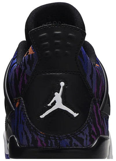 Air Jordan 4 Black Rush Violet