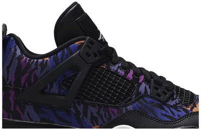 Air Jordan 4 Black Rush Violet