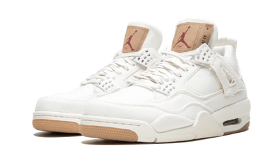 Air Jordan 4 Retro Levi's White