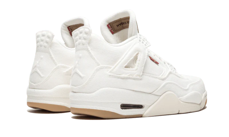 Air Jordan 4 Retro Levi's White