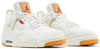 Air Jordan 4 Retro Levi's White
