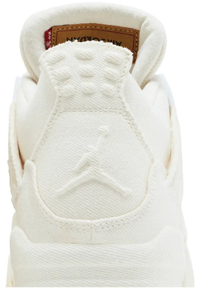 Air Jordan 4 Retro Levi's White