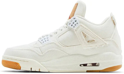 Air Jordan 4 Retro Levi's White