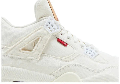 Air Jordan 4 Retro Levi's White