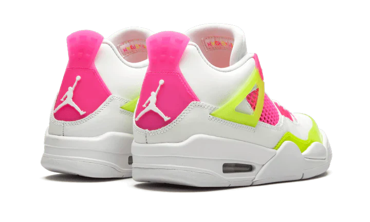 Air Jordan 4 Retro White Lemon Pink