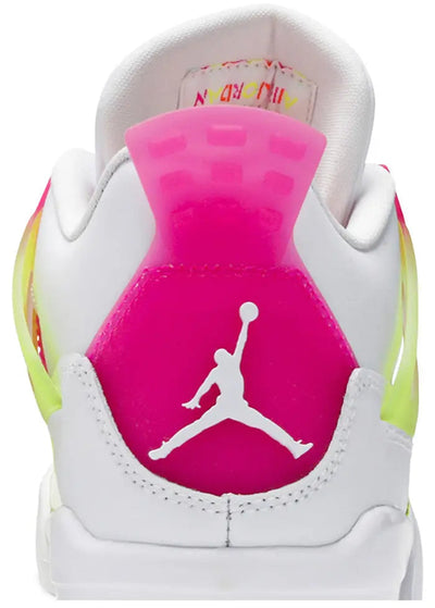 Air Jordan 4 Retro White Lemon Pink