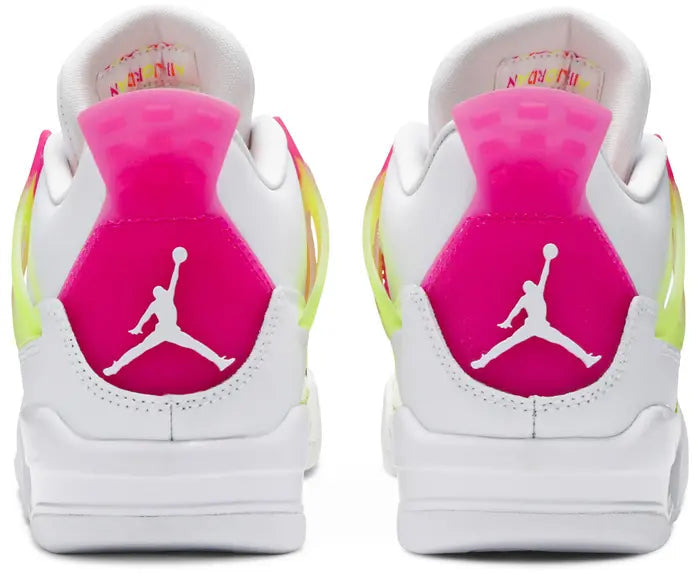 Air Jordan 4 Retro White Lemon Pink