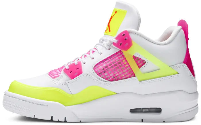 Air Jordan 4 Retro White Lemon Pink