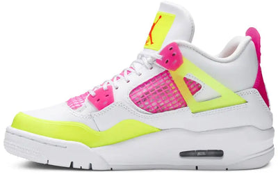 Air Jordan 4 Retro White Lemon Pink