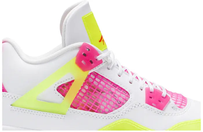 Air Jordan 4 Retro White Lemon Pink