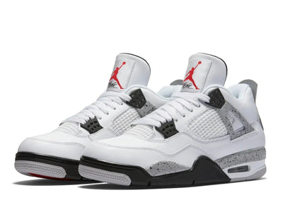 Air Jordan 4 White Cement