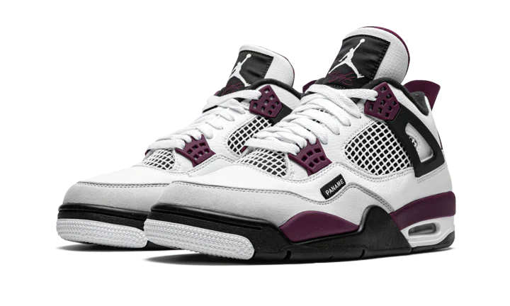 Air Jordan 4 PSG Neutral Grey Bordeaux