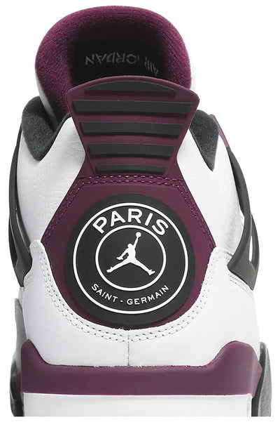 Air Jordan 4 PSG Neutral Grey Bordeaux