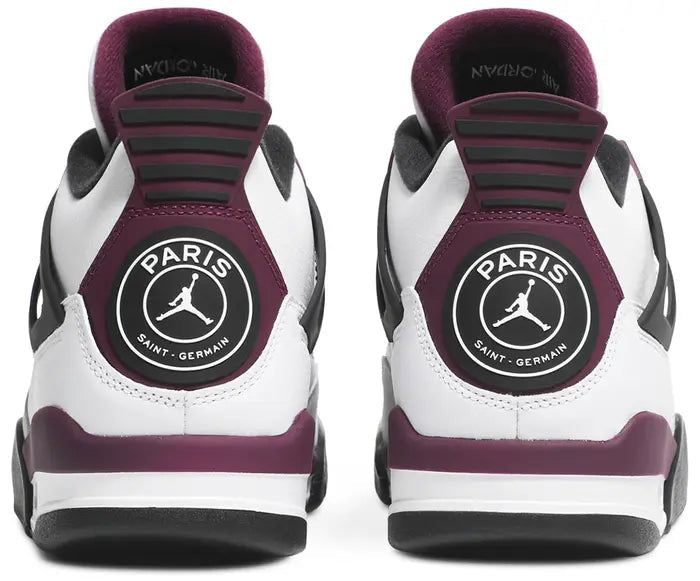 Air Jordan 4 PSG Neutral Grey Bordeaux