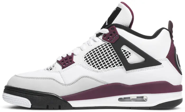 Air Jordan 4 PSG Neutral Grey Bordeaux
