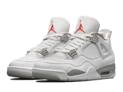 Air Jordan 4 Tech White (White Oreo)