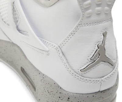 Air Jordan 4 Tech White (White Oreo)