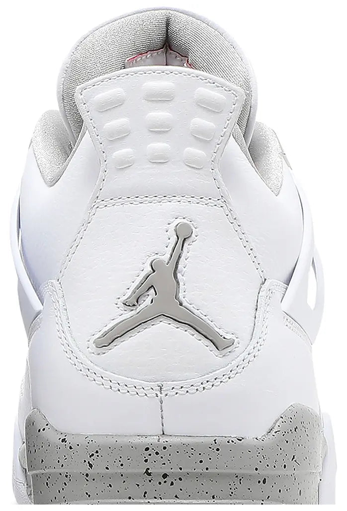 Air Jordan 4 Tech White (White Oreo)