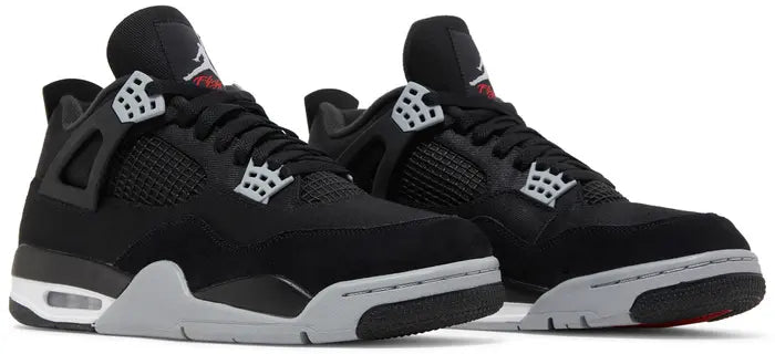 Air Jordan 4 Black Canvas