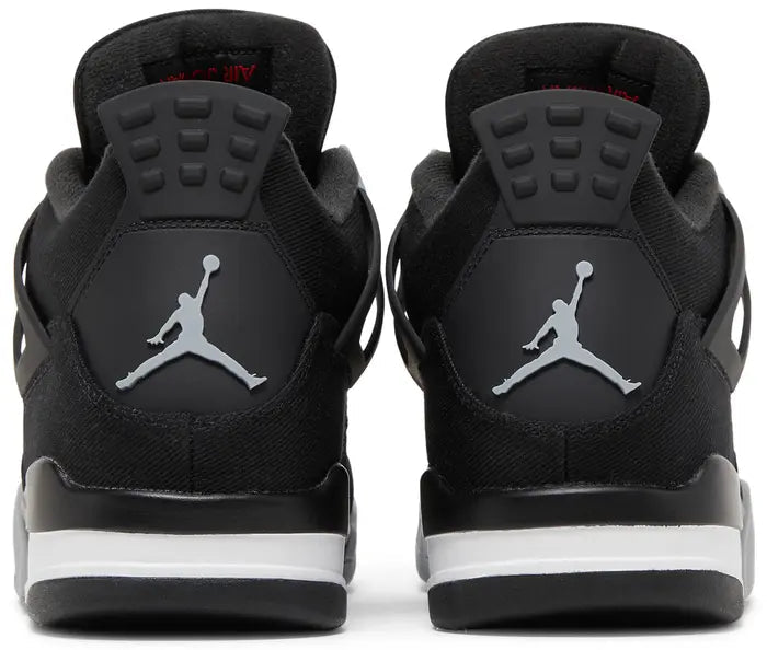 Air Jordan 4 Black Canvas