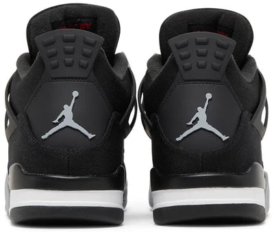 Air Jordan 4 Black Canvas
