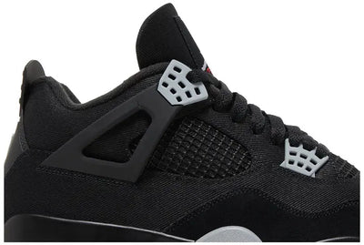 Air Jordan 4 Black Canvas