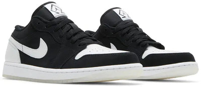 Air Jordan 1 Low Black White Diamond