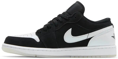 Air Jordan 1 Low Black White Diamond